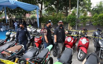 Polda Riau Tangkap Komplotan Curanmor, 44 Motor Diamankan