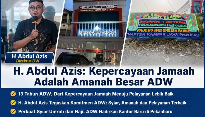 Kantor Baru ADW Resmi Dibuka, Target Pelayanan Jamaah Semakin Prima