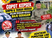 LCI RIAU Minta Bupati dan Kadisdikpora Kab. Kampar Copot Kepsek SMPN 6 Siak Hulu Dalam Dugaan Kelola Baju Seragam