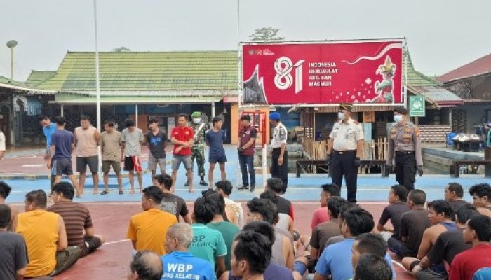 Giat Razia Gabungan Dan Tes Urine Bersama APH Kabupaten Indragiri Hilir