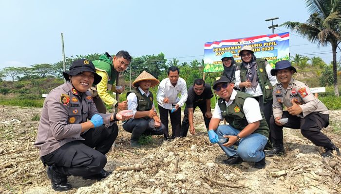 PPL Kerinci Kanan Apresiasi Polsek, Dukung Sukseskan Asta Cita Presiden Lewat Penanaman Jagung Pipil Kuartal III 2026