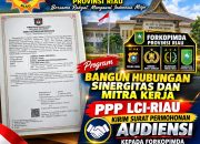 PPP Ormas LCI-RIAU Kirim Permohonan Audiensi Kepada Forkopimda Provinsi Riau, Bangun Hubungan Sinergitas dan Mitra Kerja