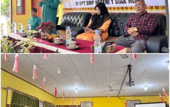 Kabid Diskpora Kampar Pimpin Rapat RKAS Tahun Anggaran 2027 di UPT SMPN 1 Siak Hulu, Berjalan Lancar Dan Sukses
