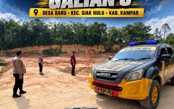 Polsek Siak Hulu Cek Dugaan Aktivitas Galian C di Desa Baru, Tidak Ditemukan Kegiatan Operasional